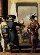 Laurent de la Hyre Cyrus Announcing to Araspas that Panthea Has Obtained His Pardon china oil painting artist